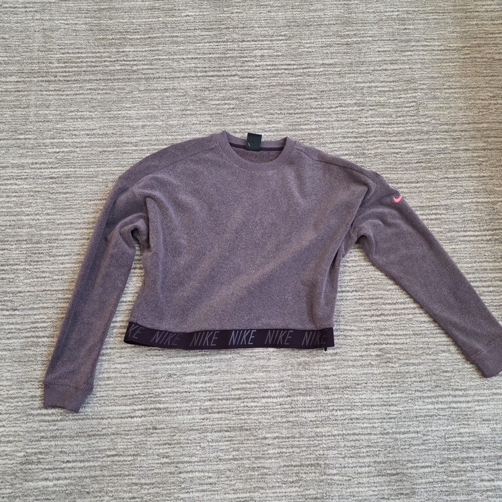 Purple Nike crewneck, women’s size medium